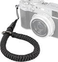SMALLRIG Camera Wrist Strap, Universal Braided Camera Hand Strap | Adjustable Safety Strap Compatible for DSLR or Mirrorless Camera(Black) by SmallRig