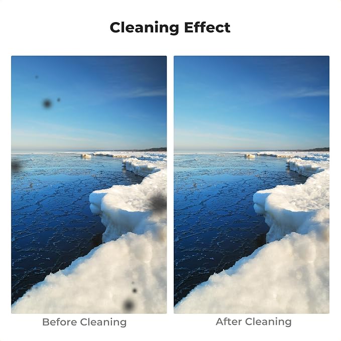K&F CONCEPT APS-C Sensor Cleaning Kit, with Sensor Cleaner, Camera Cleaning | 16mm Sensor SwabX6, Vacuum Sealed, Gentle Cleaner, Multi-Device Use,Precision Cleaning,for Nikon Sony Canon Camera Clean,MA02 - Image 8