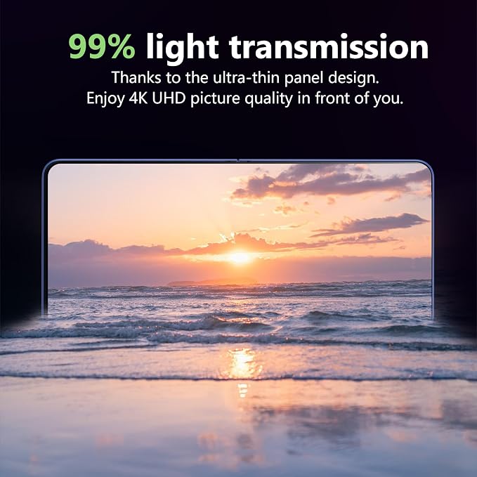 for Samsung Galaxy Z Flip 8 Screen Protector,Soft Protective film,Premium Folding, Kamera Glass,Bubble-Free Protective Film,High Transparency,High Definition[2+2+2] - Image 6