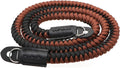 Paracord Woven Camera Neck Shoulder Strap Belt Hand Compatible with Canon Nikon Sony Olympus Pentax Fujifilm Panasonic SLR DSLR Digital Mirrorless Cameras 42 inch Black Brown by HITHUT