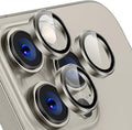 Tensea Camera Lens Protector for iPhone 16 Pro Max/16 Pro/15 Pro Max/15 Pro | Metal Aluminum Alloy Tempered Glass Cover Camera Screen Protector Accessories, Case Friendly by Tensea