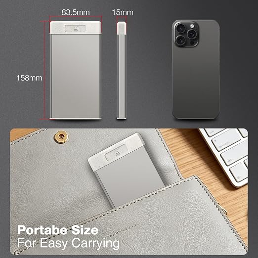 HEIYING Switch Game Case with 40 Precise Slots for Switch 2 / Micro SD Card | Portable Game Card Case, Metal Shell with Soft Silicone Lining, Precise Slots, Magnetic Closure for Easy Storage & Access - Image 6