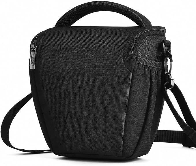 CADeN DSLR/SLR Camera Shoulder Bag Case with Adjustable Shoulder Strap, Compatible for Nikon, Canon, Sony Mirrorless Cameras Waterproof (Large) by CADeN