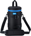 Large Camera Lens Case for Canon RF 100-500mm EF 100-400mm Below 4.3x8.8'' | Camera Lens Carrying Bag for Canon EF 70-200mm f2.8 III II RF 600mm f11, AF-S 80-200mm, 70-200mm f2.8G VR II and More Lenses by JJC