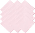 uxcell 12 Pcs Microfiber Cleaning Cloth for Glasses, 8 x 8 Inch Eyeglass Cleaning Cloth, Glasses Cleaner Wipes for Electronics Lenses Screens Cameras Cell Phones, Pink by uxcell