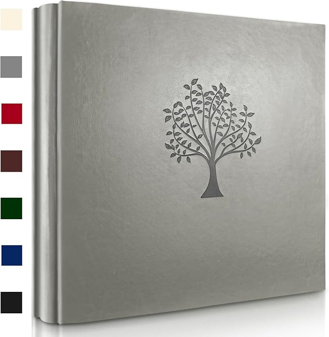 Photo Album 4x6 600 Pockets Photos, Large Capacity Leather Cover Photo Book | Slip-In Horizontal & Vertical Pockets Acid-Free Waterproof Picture Albums Great for Family Baby Wedding Holiday & Anniversary by NEWROHODWELLPhotoAlbum