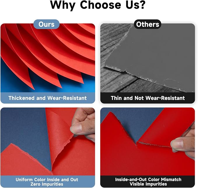 YSKE-Seamless Red Paper Backdrop Roll for Photography, Photo Background, and Photoshoot Cover–Roll of Paper with Backdrop Cover for Background Stand,Thick Anti-Wrinkle Matte(53''x16.4' Scarlet) - Image 2
