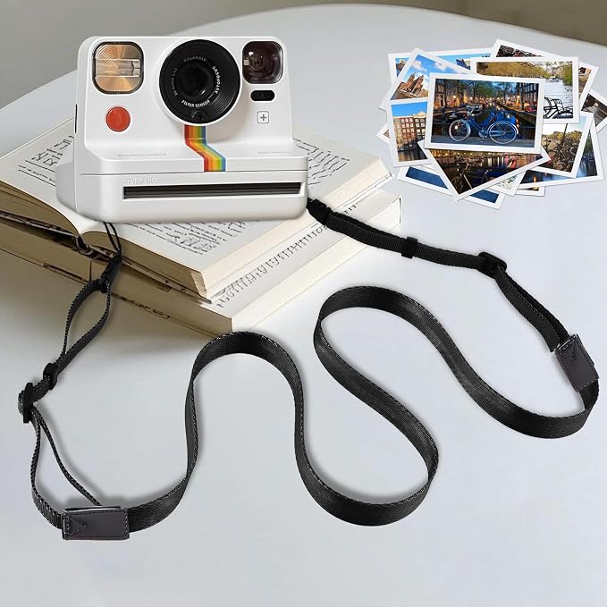 Runhike Camera Strap Compatible with Polaroid,Lightweight Black Camera Neck Strap Replace Compatible with Polaroid with Different Camera Buckles,1PC - Image 6