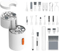 GK GAMAKAY 33 in 1 Multifunctional Cleaning Kit for Electronic Devices | Keyboard Cleaning Brush, Headphones Cleaner Kit for AirPods, Multi-Tool for Cleaning Laptop Earbuds Camera Cellphones (White) by GKGAMAKAY