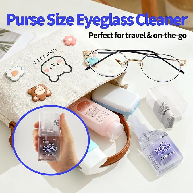 2 Pcs Car Screen Cleaner, Blue | Electronic Touch Screens Cleaning Kit, For LCD Display TV Laptop Computer Tablet PC Flat Screens - Image 6