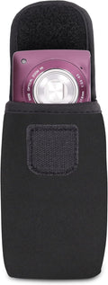 USA Gear Small Digital Camera Case with Carabiner, Belt Loop, Scratch Resistant - Point and Shoot Camera Case Compatible with Nikon Coolpix, Kodak Pixpro A10 FZ55, FZ45, Panasonic Lumix LX10 & More by USAGEAR