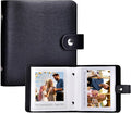 Ruibytree Small Photo Album for Polaroid 600, i-Type & SX-70 Film, Black | Compact Design, PU Leather Cover, Snap Closure, Acid-Free Pages, 52 Side-Loading Pockets Fits 3.5x4.25 Inch Instant Photos by 2x3PhotoAlbum4x6PhotoAlbum35x425PhotoAlbumGoPhotoAlbum85x11VinylStickerPaper