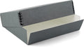Lineco Museum Archival Storage Box, Drop Front, 16.75x20.75x3 in, Gray | Acid-Free with Metal Edge, Preserves Picture Longevity, Organize Photos, Newspapers, Prints, Documents, Crafts, DIY by Lineco