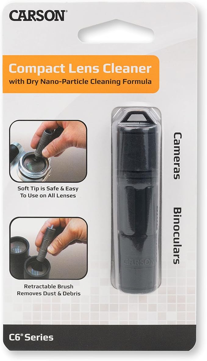 C6® Compact Lens Cleaner Pen, with Dry Nano-Particle Cleaning Formula | Reusable Cleaner with Retractable Soft Brush - Great For Optics, Camera Lenses and Screen Cleaning (CS-35) - Image 8