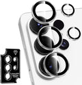 for Samsung Galaxy S26 Ultra Camera Lens Protector, Individual Metal Ring Tempered Glass Lens Cover, [Strong Adsorption] Scratch Resistant Ultra-Thin HD Clear Lens Cover, 1 Set-Clear by Btscase