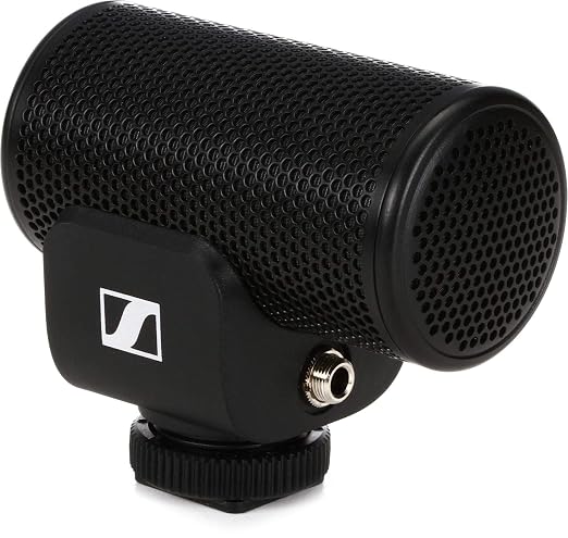 SENNHEISER Professional MKE 200 Directional On-Camera Microphone with 3.5mm TRS and TRRS Connectors for DSLR, Mirrorless & Mobile,Auxiliary | Supercardioid microphone with built-in windscreen and shock mount for vlogging, cameras and smartphones by Unknown