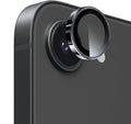 SiHPuoy 3pcs Camera Lens Protector for iPhone 17e/16e, Tempered Glass,Black | 9H+ Hardness, Military Grade Shatterproof, Anti-Scratch, Case Friendly, HD Metal Camera Cover, Does not Affect Night Shots by SiHPuoy