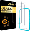 Ailun 3 Pack Screen Protector for iPhone 17 Pro, Tempered Glass | 6.3 inch,Sensor Protection, Dynamic Island Compatible, Case Friendly, Installation Frame by Ailun