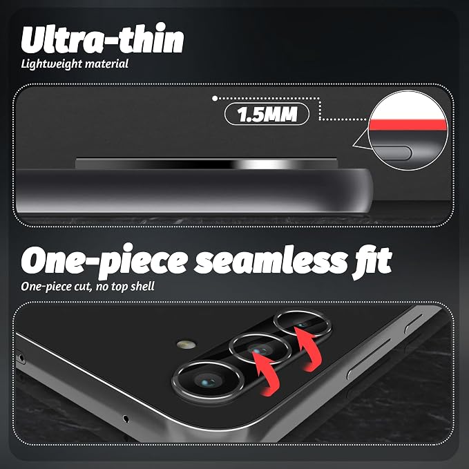 Orzero (4 Pack) Camera Lens Protector Compatible for Samsung Galaxy A54 5G, Protector de Cámera Tempered Glass 9 Hardness HD Anti-Scratch Bubble-Free - Image 2