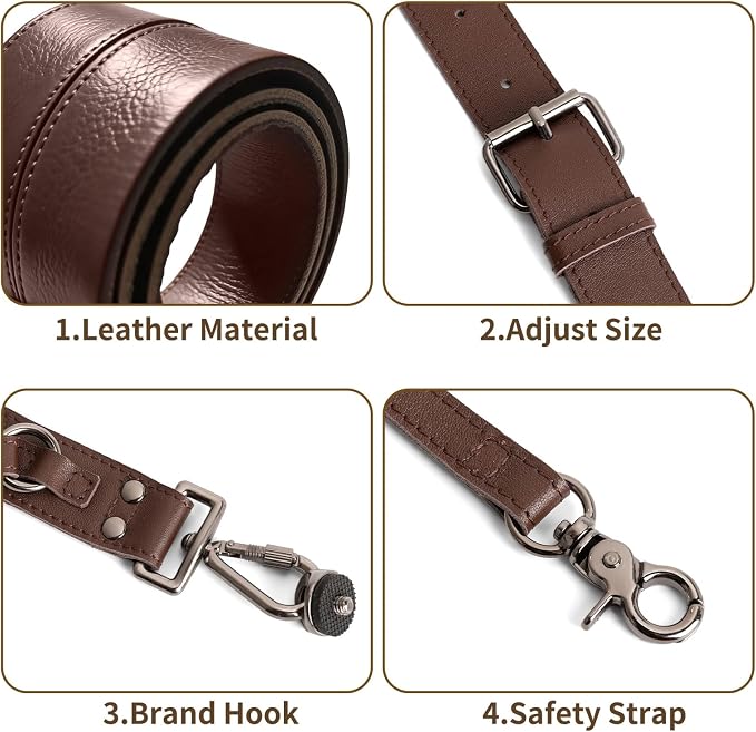 Dual Camera Harness Camera Straps Holster for Photographers Comfort Version | camera holster leather harnes spider holster camera belt camera harness for photographers leather harness camera neck strap - Image 5