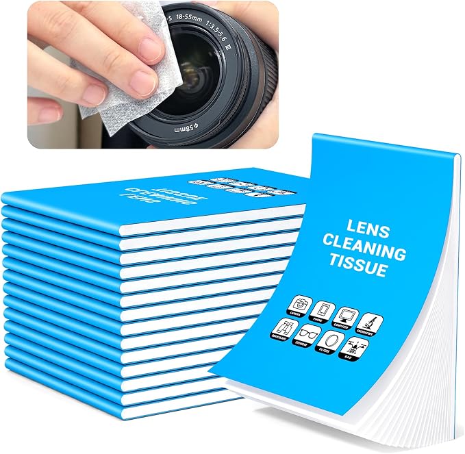700 Sheets Lens Cleaning Tissue Paper for Camera, Microscope, Lint Free | Premium Lens Cleaning for Camera Lens, Laser Lens, Precision Optics, Lens Cleaning and Maintenance, Lens Cleaning Wipe by midukit