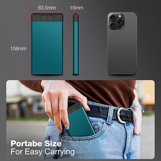 HEIYING Switch Game Case with 40 Precise Slots for Switch 2 / Micro SD Card | Portable Game Card Case, Metal Shell with Soft Silicone Lining, Precise Slots, Magnetic Closure for Easy Storage & Access - Image 6