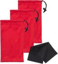 Premium Quality Microfiber Sunglasses Pouch With Spring Fastener by Mamlyn