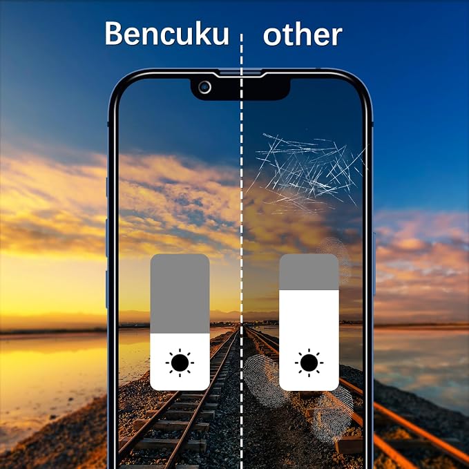 2+2 Pack Privacy Screen Protector for iPhone 13 Pro Max | Anti Spy Tempered Glass, with Camera Lens Protector, Anti Scratch, Bubble Free - Image 4