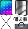 NEEWER 115W Flexible LED Video Light, Studio RGB Panel Light Mat Kit with Softbox APP/2.4G/DMX Control 2500K-10000K 14700lx/0.5m CRI96+, Key Lighting for Photography Streaming Video Recording, FL100C by Neewer