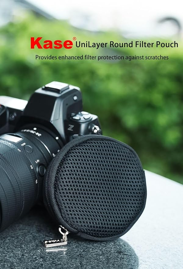 Kase Unilayer Filter Zipper Storage Pouch Holds up to 82mm - Image 7