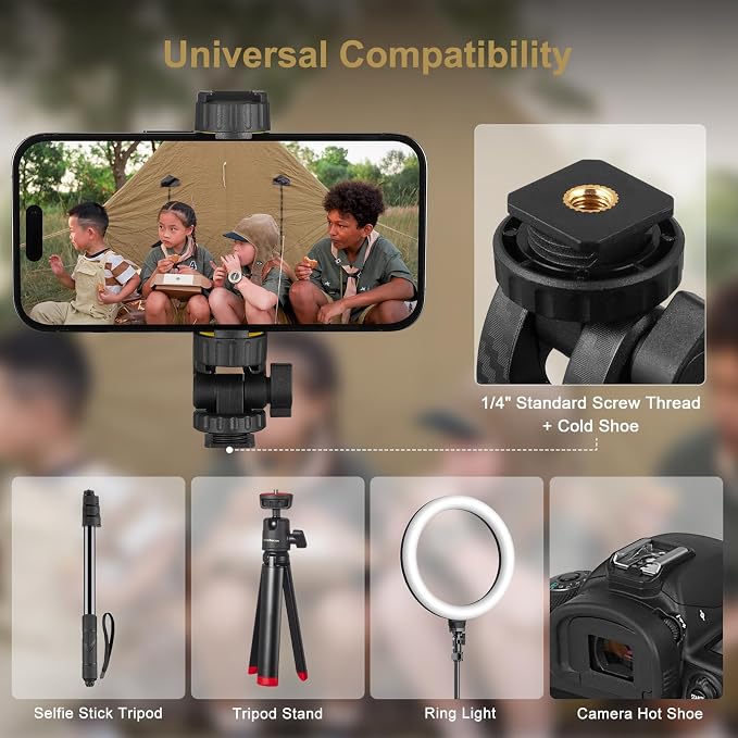 MINIFOCUS Tripod Phone Mount (C1007) - Image 5