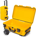 NANUK 935 Hard Case Empty - Waterproof with Wheels, 22"x14"x9" - Dustproof and Impact Resistant, Carry-On Approved for Most Airline - Yellow by NANUK