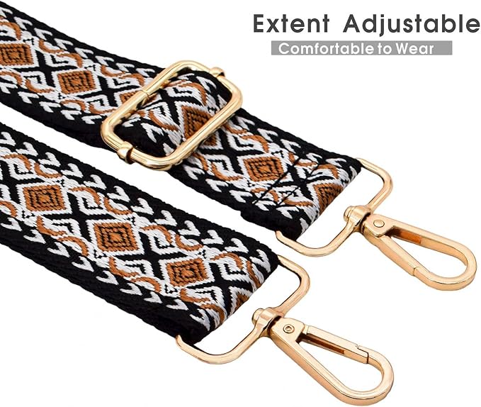 Replacement Purse Strap Shoulder Strap Adjustable Crossbody Strap for Women Crossbody Wide Shoulder Bag - Image 5
