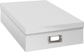 Pioneer Jumbo Scrapbook Storage Box, Crafters White, 14 3/4" X 13" X3 3/4" by PioneerPhotoAlbums