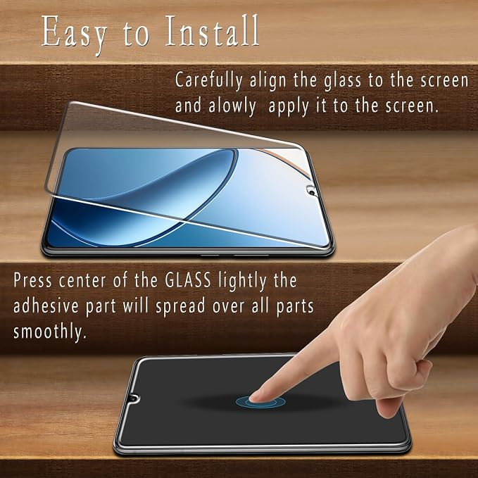 Screen Protector for Samsung Galaxy S22 Plus 5G Tempered Glass | with Camera Lens Protector, Fingerprint ID Compatible, Anti Scratch, Bubble Free, 2+2 Pack - Image 4