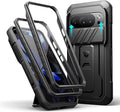Dexnor for Google Pixel 10/10 Pro Case with Slide Camera Cover & 2 Front Frames & Built-in Screen Protector & Kickstand, Full-Body Shockproof Protective Cover Rugged Bumper Cases,Black(2025) by Dexnor