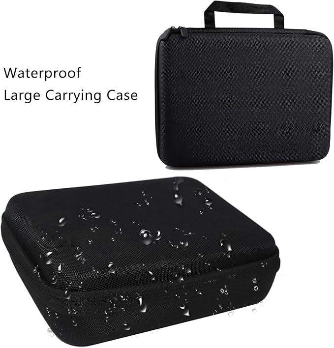 Large Camera Carrying Case Compatible with Gopro Hero 13 12 11 10 9 8 7/AKASO EK7000 Brave 4 Brave 7 V50X/DJI Action 5 Pro/ODDV/Xilecam/Jadfezy/SJCAM/APEXCAM/Vemont Action Cam, Travel Camera Case | Compatible with Go pro Hero 13 12 11 AKASO EK7000 Brav... - Image 8