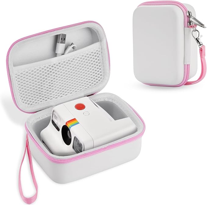 Case for Polaroid Go Gen 2/ PolaroidGo Mini Instant Camera, Travel Storage Bag for Polaroids Go Camera and Film Accessories (Whtie) by TYSORETY