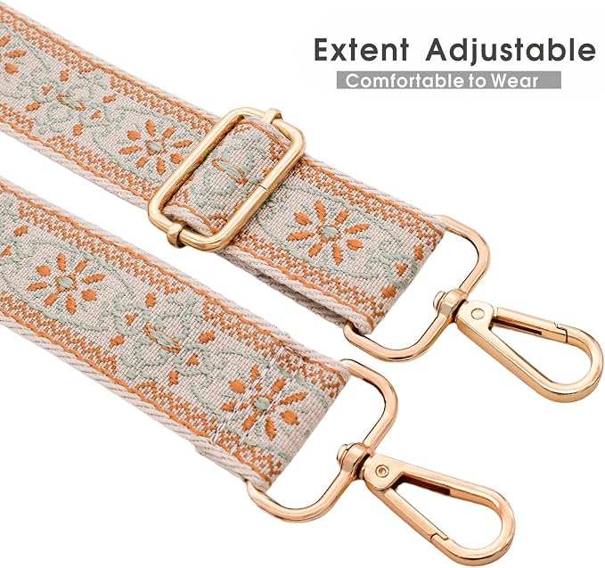 Replacement Purse Strap Shoulder Strap Adjustable Crossbody Strap for Women Crossbody Wide Shoulder Bag - Image 5