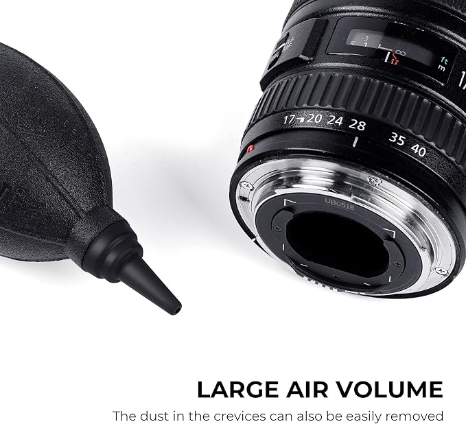 K&F Concept Lens Air Blower, Lens Cleaning Pen with Soft Brush, Double-Sided Carbon Head, Dust Blower for Camera Lens, Optical Lens, Glasses, Cosmos/Valve Index /PS4 PS5 VR Headset - Image 6