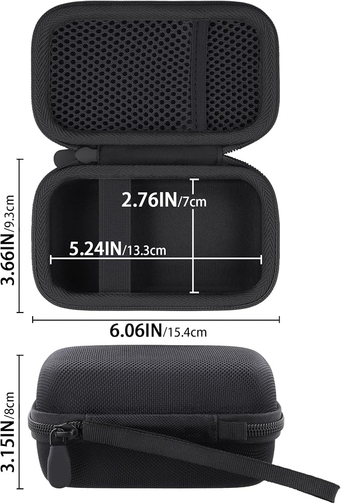 Camera Case for KODAK EKTAR H35/H35N/Snapic A1 Frame Film Camera | Protective Storage Box, Portable Carrying Box, Hard Protective Is Specifically Designed, Mesh Pocket, Black Case - Image 6