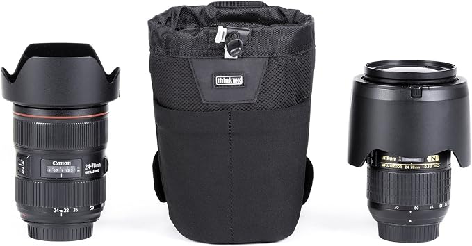 Think Tank Camera Lens Changer Modular Pouch 25 V3.0 Lens Case (Black) by ThinkTankPhoto