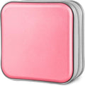 Siveit DVD Case CD Case Holders DVD Binder Wallet Hard Plastic 48 Capacity CD/DVD Disc Cases Storage Binder for Car Home Office Travel (Pink) by Siveit