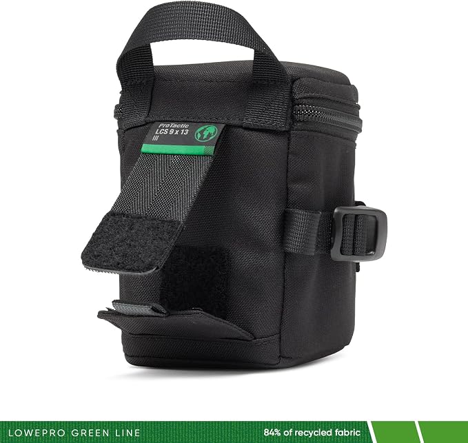 Lowepro ProTactic LCS 9 x 13 III Camera Lens Case, Camera Lens Pouch Bag, fits 24-70mm F/2.8, for DSLR and Mirrorless Cameras, Vol-0.5L Dim:5.12x3.54x3.54in, Camera Bag,for Photographer/Videographer - Image 5
