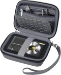 Comecase Hard Case for Kodak PIXPRO FZ45 FZ55 and Compact Digital Camera | for CAMKORY/for Canon PowerShot/for Lecran/ for VAHOIALD, Mesh Pocket Holds Charger and USB Cable for Travel, Dark Grey by COMECASE