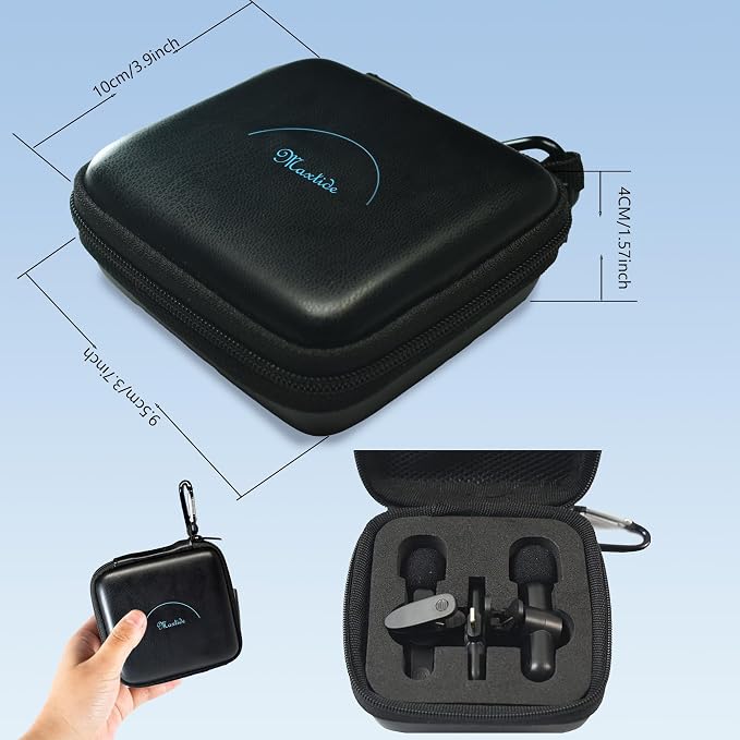 Wireless Lavalier Microphones Case for MAYBESTA,PQRQP,JUDKIOM,Leettus,Bulatry,AIKELA,EJCC,NPTCL,Caiord,MAXTOP, BOYA Wireless Lavalier Microphones - Image 6