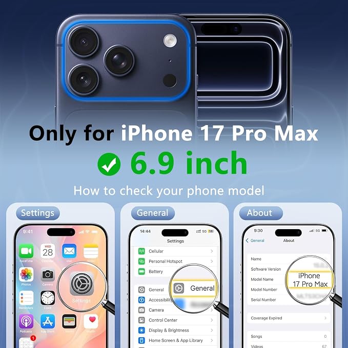 BENTOBEN Magnetic for iPhone 17 Pro Max Case, Cute Wavy [Full Camera Protection][Compatible with MagSafe] Matte Anti-Slip Bumper Women Girls Boys Protective Cover for 17 ProMax 6.9", Lavender Purple - Image 3