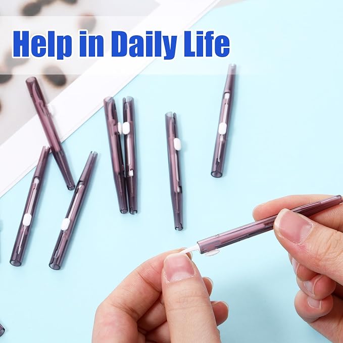10 Pcs Charging Port Cleaner Phone Charge Port Cleaning Tool Kit Anti-Clogging Mini Brushes Cleaner Dual Side Multifunction Tools for Phone Camera Lens Speaker and Receiver - Image 4