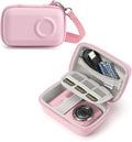 SQERO Digital Camera Case for KODAK PIXPRO FZ45 FZ55 & CAMKORY 1080P | Compact Travel Bag with 3 SD Card Slots,Small Lightweight Pouch, Cute Gifts for Adults Kids by SQERO