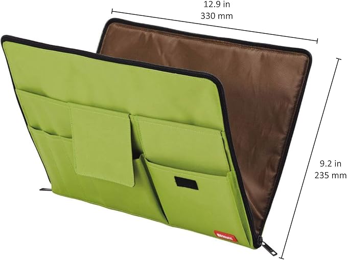 LIHIT LAB Laptop Sleeve with Storage Pockets (Bag-in-Bag), 10 x 13.8 Inches, Indigo (A7554-11N) - Image 3